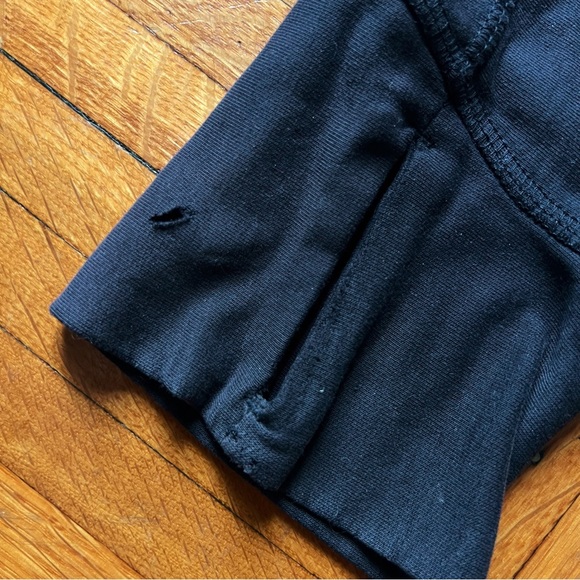 Athleta TALL/LONG Black Zip Up Hoodie - Picture 4 of 4